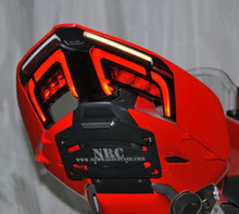 New Rage Cycles V4-FE-T-25 - 25+ Ducati V4 Panigale/V4 Streetfighter Fender Eliminator - Tucked