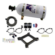 Nitrous Express 67245-10 - 4150 Assassin Plate Stage 6 Alcohol 50-300HP (10lb Bottle)