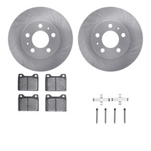 R1 Concepts WFUH1-27065 - Brake Rotor- Blank with Optimum Oe Pads & Hdw