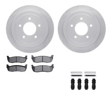 R1 Concepts WFUH1-99498 - Brake Rotor- Blank with Optimum Oe Pads & Hdw