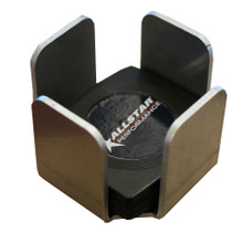Hepfner Racing Products HRP6160 - Tire Tape Rack - Surface Mount - 3 Tape Capacity - Aluminum - Natural - Each