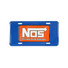 NOS 36-581 - Standard 12" x 6" size with high gloss graphics on embossed aluminum