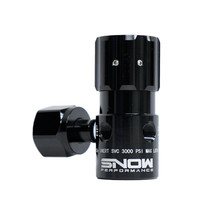 Snow Performance SNO-354 - Dual Outlet Adjustable (0-475 PSI) 1/8npt Outlet CO2 Regulator