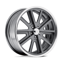 American Racing Wheels VN4077113460 - 17X10 Two-Piece Mag Gray Center Polished Barrel