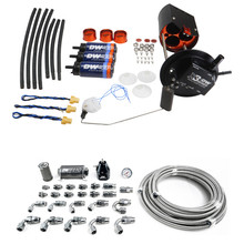 Deatschwerks 9-401-604-7016 - 05-18 GM Truck X3 Module with DW400 Pumps and PTFE 8AN Plumbing Kit