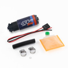 Deatschwerks 9-439-1000 - Universal DW430C 430lph Compact Fuel Pump with Clips and Install Kit
