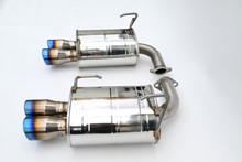 Invidia HS22SW4AQ4RTL - 22+ Subaru WRX Q300 3.5in. Rolled Dual Wall T.I Tip Axle-back Exhaust