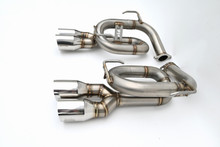 Invidia HS22SW4AT4SSL - 22+ Subaru WRX Twin Loop 3.5in. Single Layer S.S Tip Axle-Back Exhaust