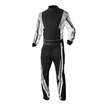 K1 Racegear 20-VIC-N-3XS - Suit Victory Youth 3X- Small Black/Gray