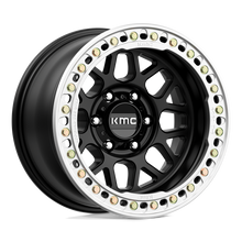 KMC KM23579060738N - GRENADE CRAWL BL 17X9 6X5.5 S-BLK -38