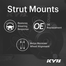 KYB SM5976 - 19-22 Hyundai Santa Fe Strut Mount Kit - Rear