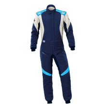 OMP Racing IA0-1874-A01-SF-244-52 - FIRST EVO OVERALL my2025 FIA 8856-2018 NAVY