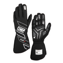 OMP Racing IB0-0778-A01-071-M - OMP One-S Gloves Black - Size M (Fia 8556-2018)