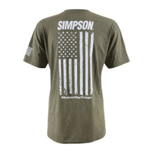 Simpson Safety 45023X - Simpson Racing Military Tee