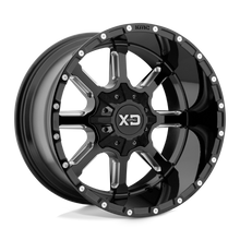 XD Wheels XD83829035318 - Xd838 Mammoth 20X9 Gloss Black Milled