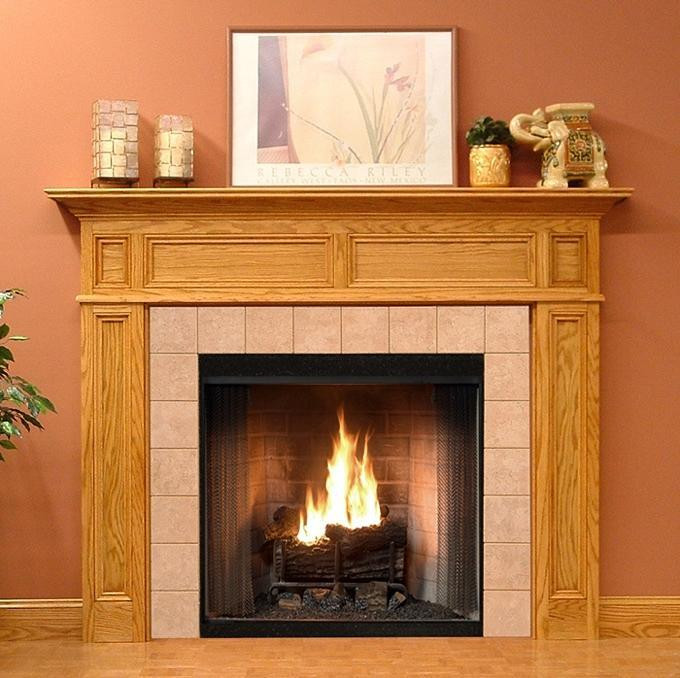 CONCORD FIREPLACE MANTEL STANDARD SIZES