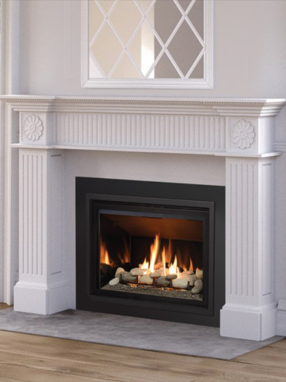 How to light? Also rock wool? : r/Fireplaces