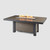 Outdoor GreatRoom Brooks Linear Dining Height Taupe Fire Pit Table