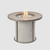 Outdoor GreatRoom Grey Stonefire Round Gas Fire Pit Table