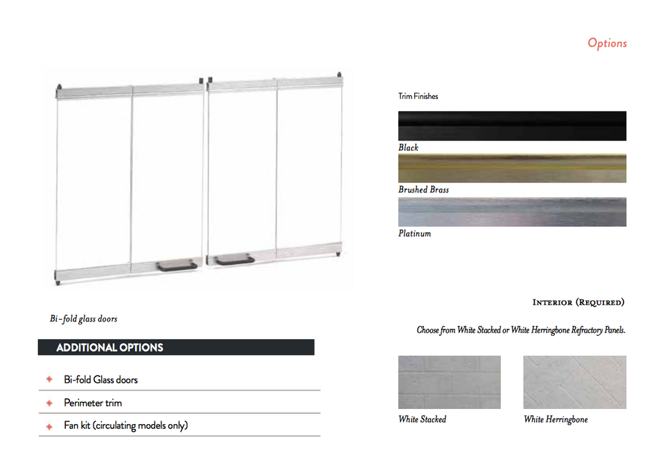 CRAFTSMAN WoodBurning Fireplace Traditional Front Open