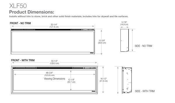 XLF50 Dimplex IgniteXL® 50