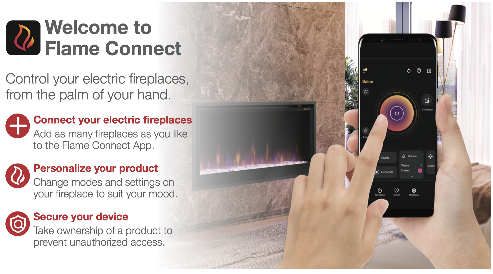 Fireplaces Electric Modern Electric Dimplex MultiFire Slim