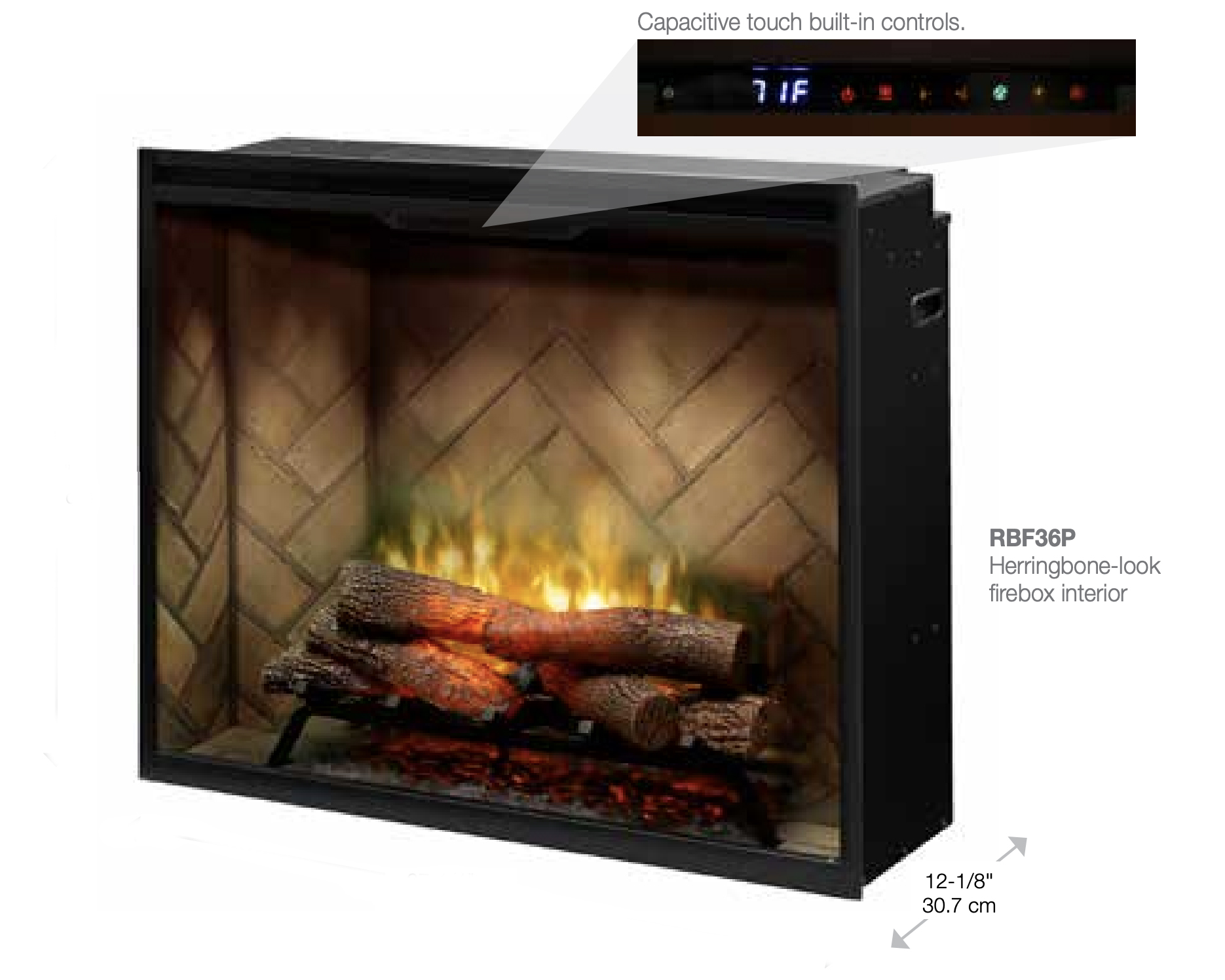 Fireplaces Electric Traditional Electric Dimplex Revillusion