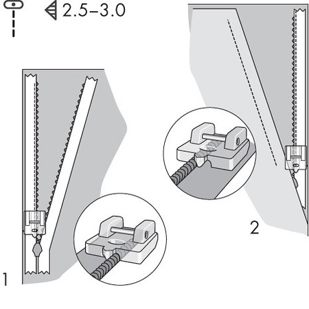 Invisible Zipper Foot