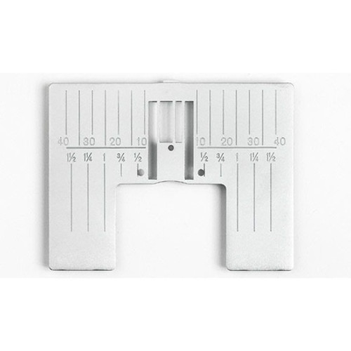 Husqvarna Viking Straight needle plates with inch markings Husqvarna Viking Straight needle plates with inch markings