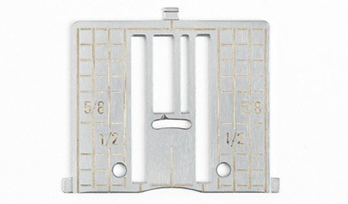 Husqvarna Viking Standard zigzag plate with inch markings H4125330-03 Husqvarna Viking Standard zigzag plate with inch markings H4125330-03