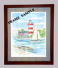 Cape Neddick "Nubble" Light - Maritime Watercolors Original Painting