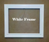 8" x 10" White Picture Frame