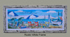 Seaside Surfboat copyright Donna Elias. Shown personalized in a rustic white frame