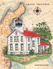 Grand Traverse Sea Chart Lighthouse