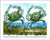 Two Dancing Crabs copyright Donna Elias