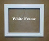 Sample of White Frame.