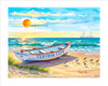 Ventnor City Surfboat Copyright Donna Elias