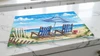 Seaside View tempered glass cutting board copyright Donna Elias.