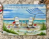 Coastal View tempered glass cutting board copyright Donna Elias