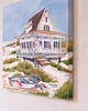 Beach Cottage and Boat copyright Donna Elias