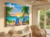 Sunset Palm Gallery Wrapped Canvas. Copyright Donna Elias.