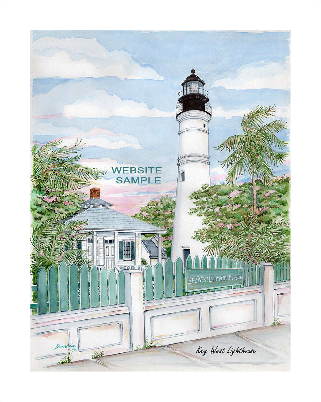 Key West Lighthouse copyright Donna Elias