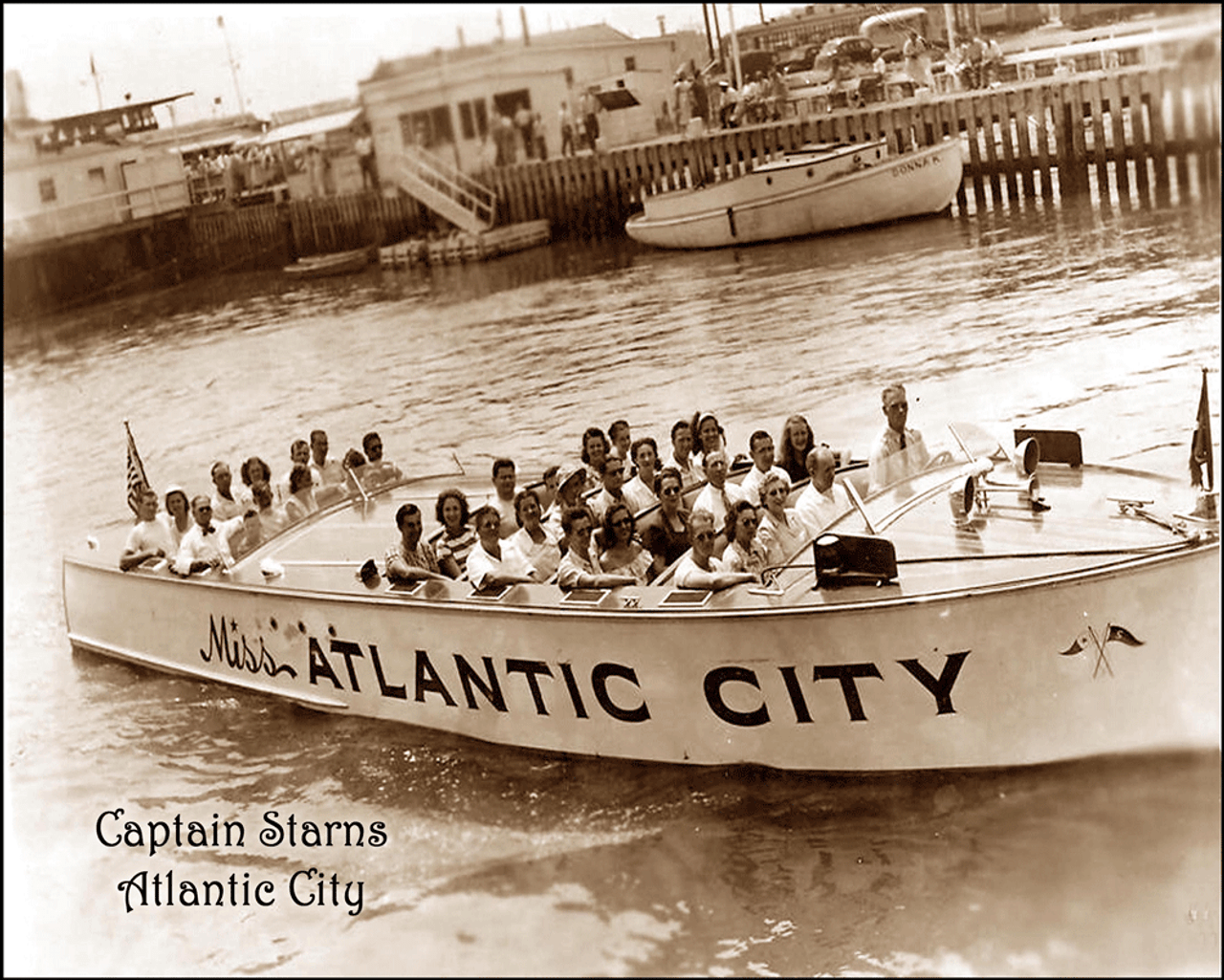 Miss Atlantic City, Captain Starns Speedboat, Atlantic City, New Jersey