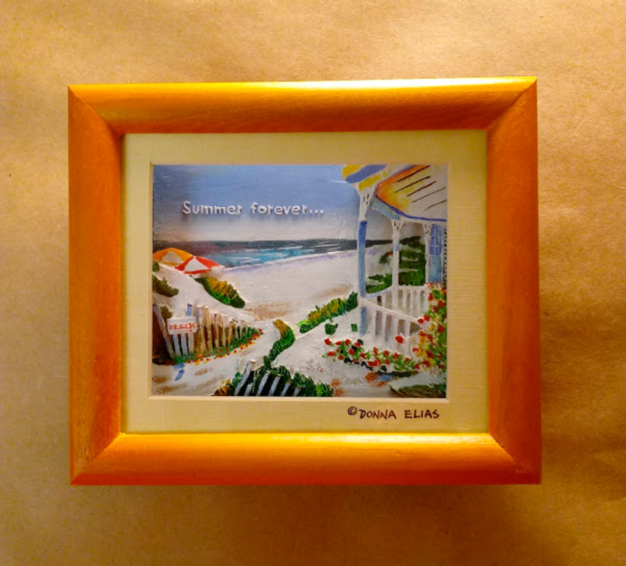 Summer Forever - 3D Shadow Box