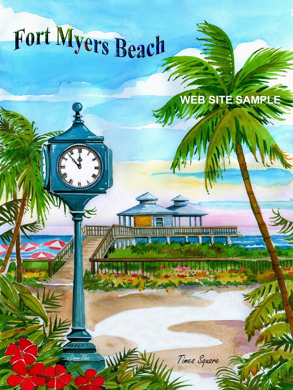 Times Square copyright Donna Elias