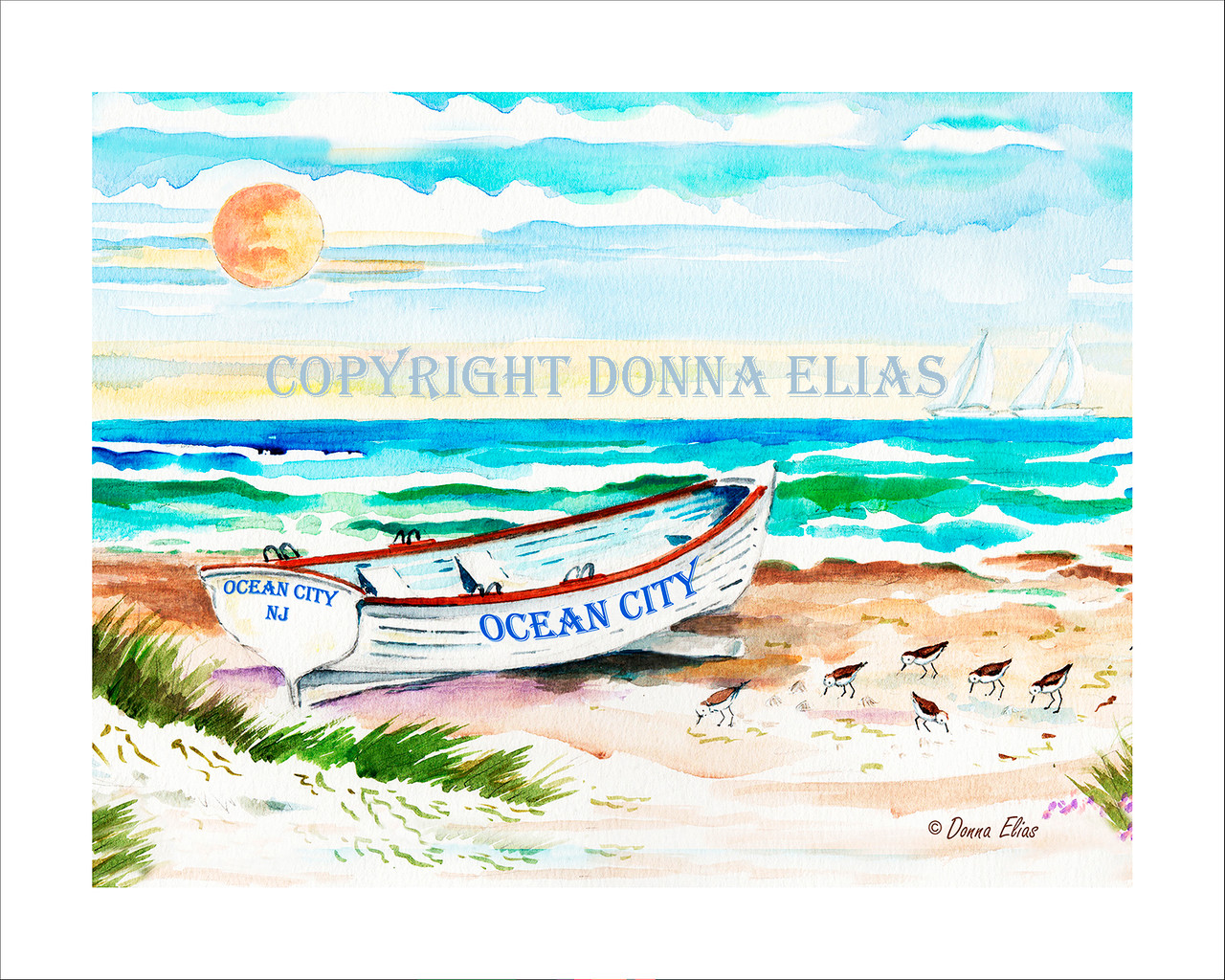 Surfboat Serenity Two - Ocean City - Copyright Donna Elias