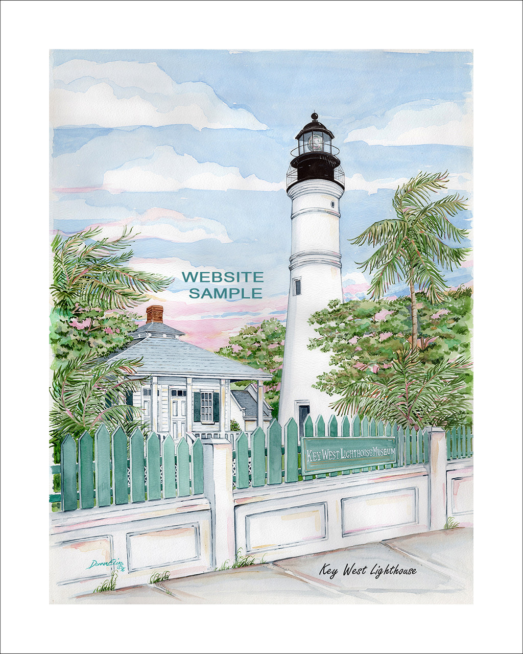 Key West Lighthouse copyright Donna Elias