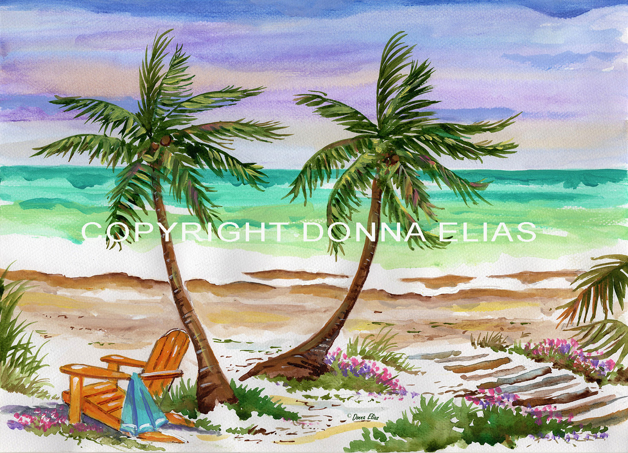 Two Palms copyright Donna Elias