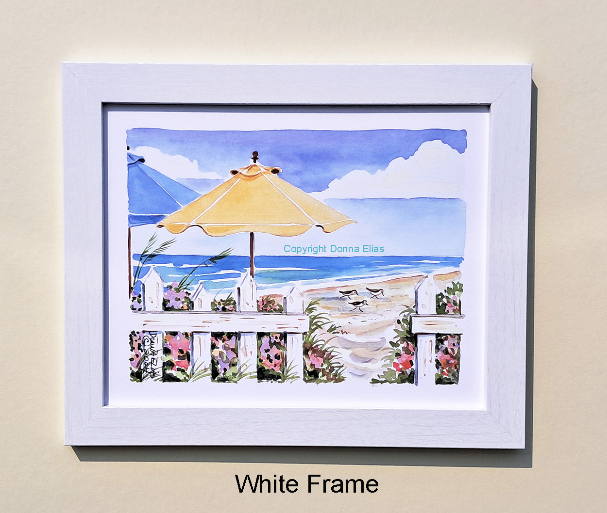 White Frame style sample.