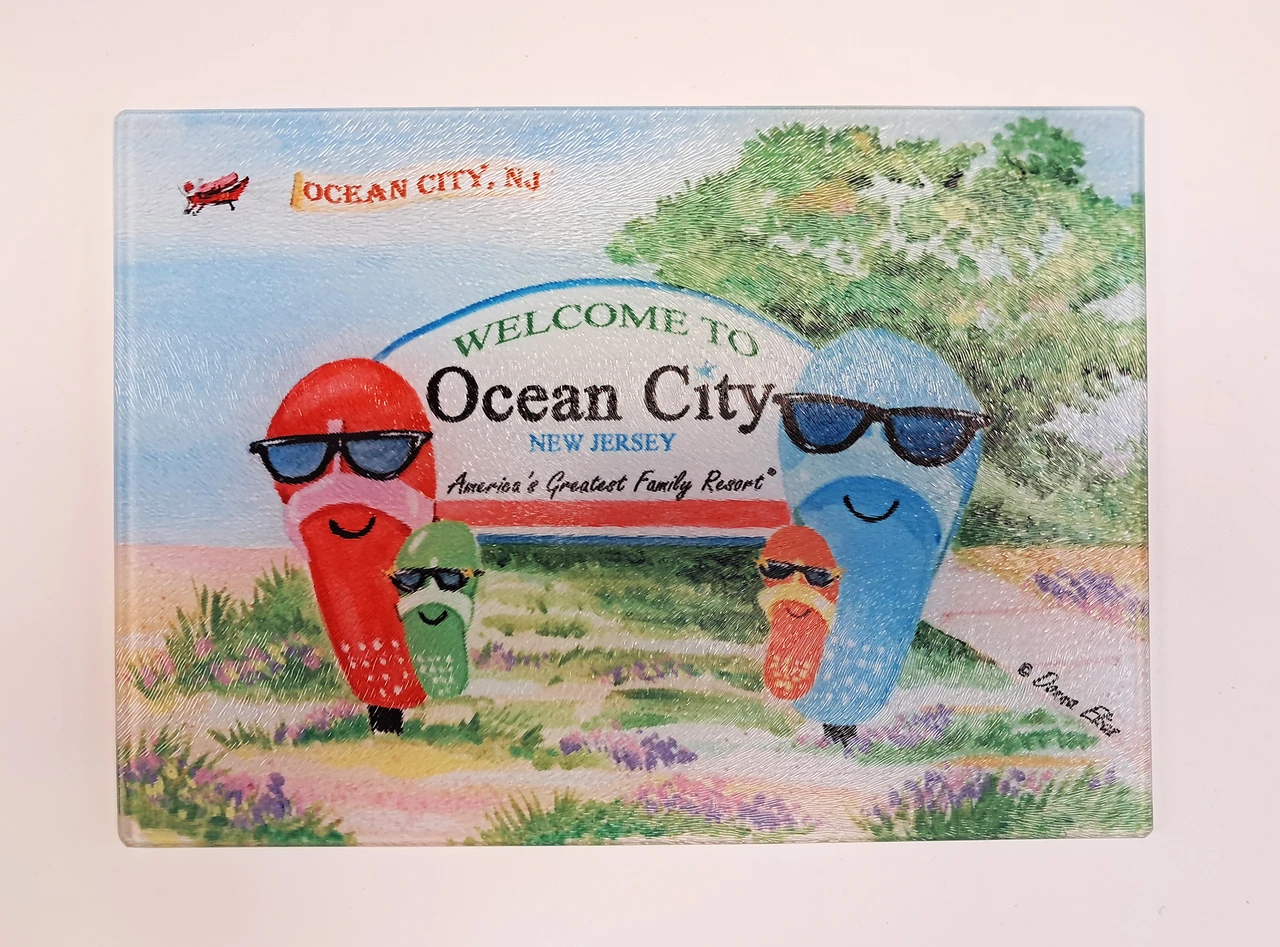 Welcome to Ocean City, New Jersey copyright Donna Elias